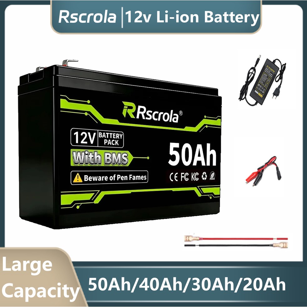 Renewable Energy Model - 12V 18650 batterijpakket 50Ah 12V Li-ion