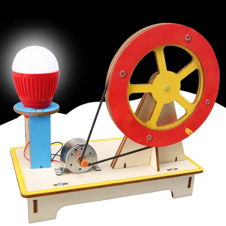 Renewable Energy Model - Handbediende generator Student Wetenschap en technologie