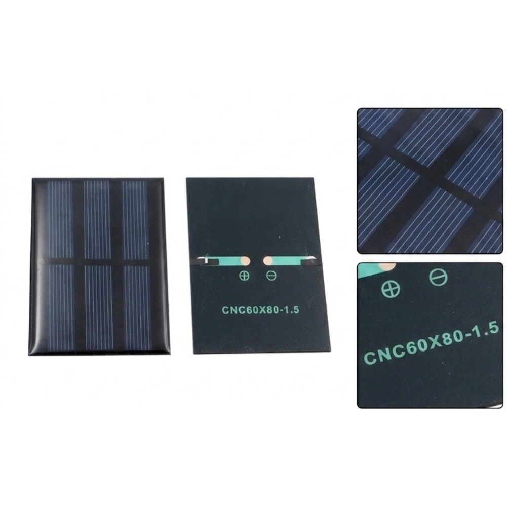 Renewable Energy Model - 4 stuks 0,65W 1,5V epoxyhars zonnepaneel