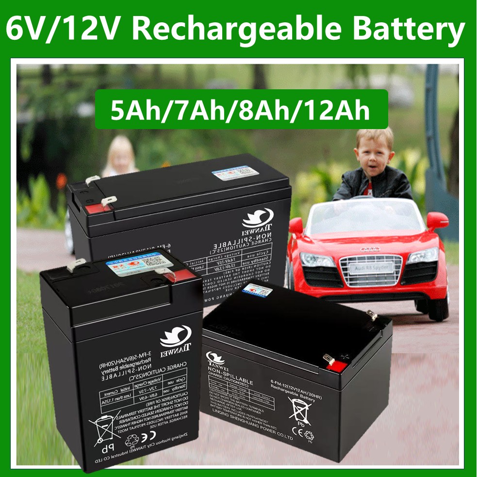 Renewable Energy Model - Kinderen Speelgoed Auto Batterij 6V 12V