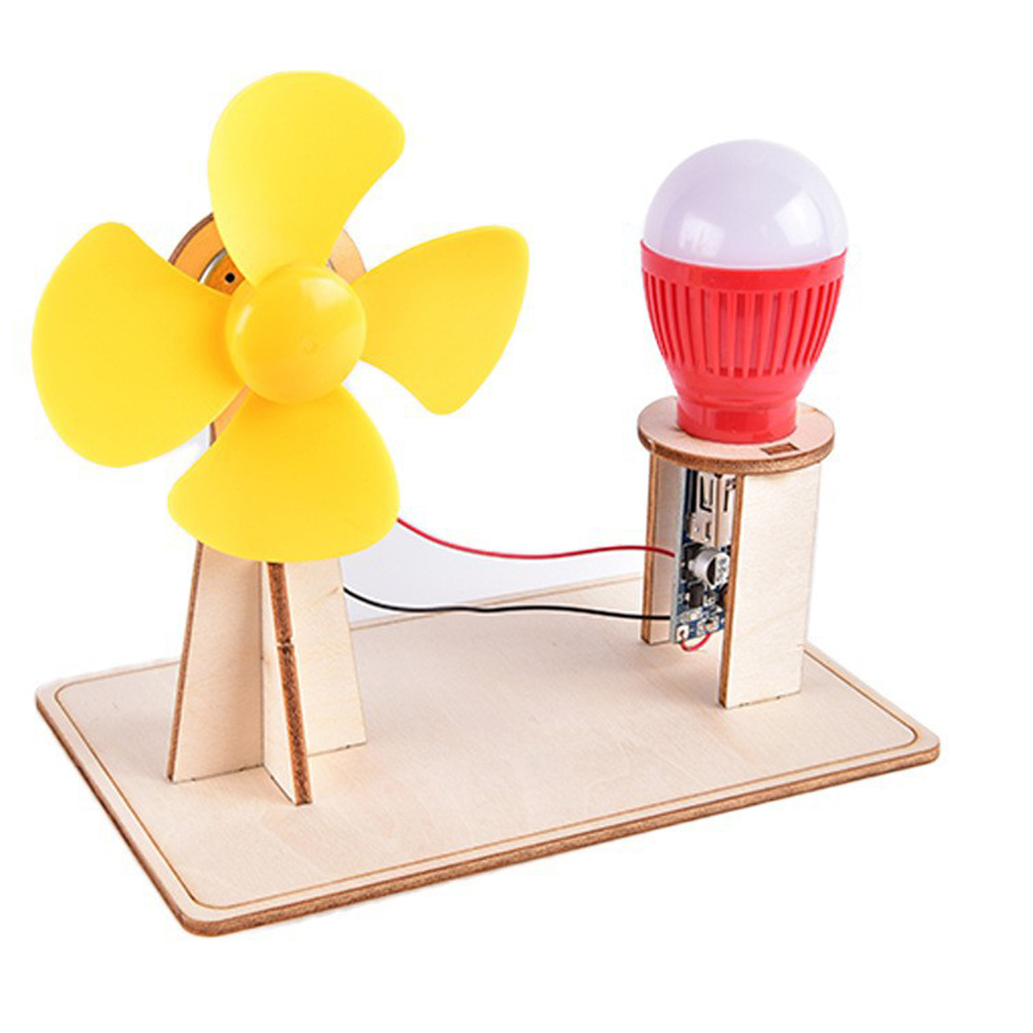 Houten windgenerator Model Kin - Renewable Energy Model recensie en prijs